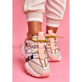 SEA Zapatillas Deportivas Mujer Rosa LA91 Be One multicolor 2