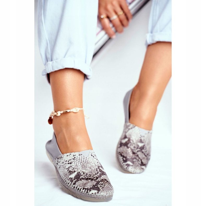 Bailarinas Mujer Maciejka Leather Grey 01930-66 / 00-0 gris 2