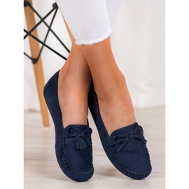 Diamantique Mocasines clásicos azul 2