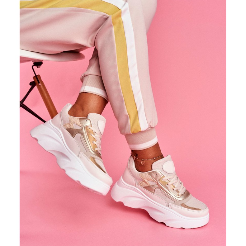 SEA Zapatos Deportivos Mujer Beige Dallas 2