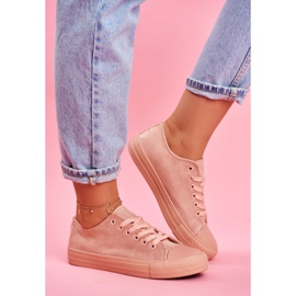BUGO Zapatillas Mujer Suede Pink El Paso rosado 3