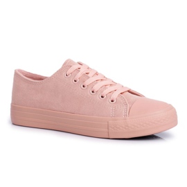 BUGO Zapatillas Mujer Suede Pink El Paso rosado 1