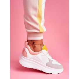 BUGO Zapatos Deportivos Mujer Fresno Rosa y Blanco rosado 2 BUGO Zapatos Deportivos Mujer Fresno Rosa y Blanco rosado 2