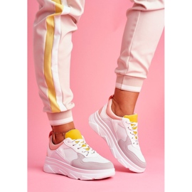 BUGO Zapatos Deportivos Mujer Fresno Rosa y Blanco rosado 1 BUGO Zapatos Deportivos Mujer Fresno Rosa y Blanco rosado 1