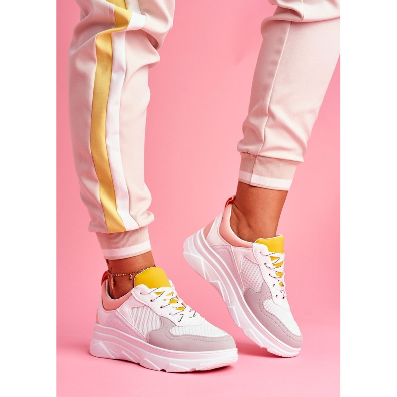 BUGO Zapatos Deportivos Mujer Fresno Rosa y Blanco rosado 1 BUGO Zapatos Deportivos Mujer Fresno Rosa y Blanco rosado 1