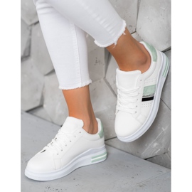 SHELOVET Zapatillas con estilo blanco 1 SHELOVET Zapatillas con estilo blanco 1