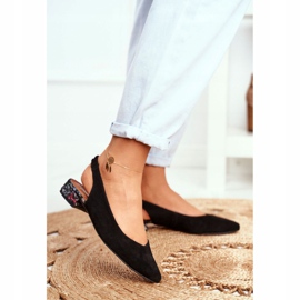 Zapatos de salón de cuero sin cordones para mujer Maciejka Miami Black 04482-01 negro 1