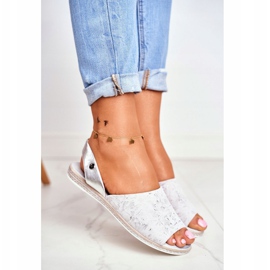 Sandalias Mujer Planas Sergio Leone Plata SK030 gris 3