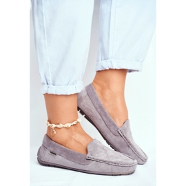EVE Mocasines Gris Mujer Ante Morreno 3