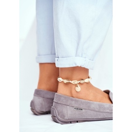 EVE Mocasines Gris Mujer Ante Morreno 4