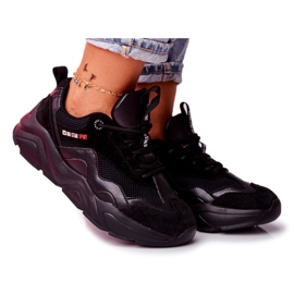 Zapatos Deportivos De Mujer Sneakers Big Star Black FF274959 negro 5