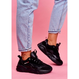Zapatos Deportivos De Mujer Sneakers Big Star Black FF274959 negro 2