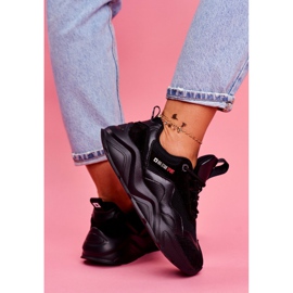 Zapatos Deportivos De Mujer Sneakers Big Star Black FF274959 negro 3