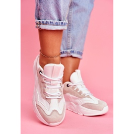 Zapatos Deportivos De Mujer Sneakers Big Star White FF274958 blanco 3