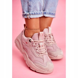 Zapatos Deportivos De Mujer Sneakers Big Star Pink FF274960 rosado 2