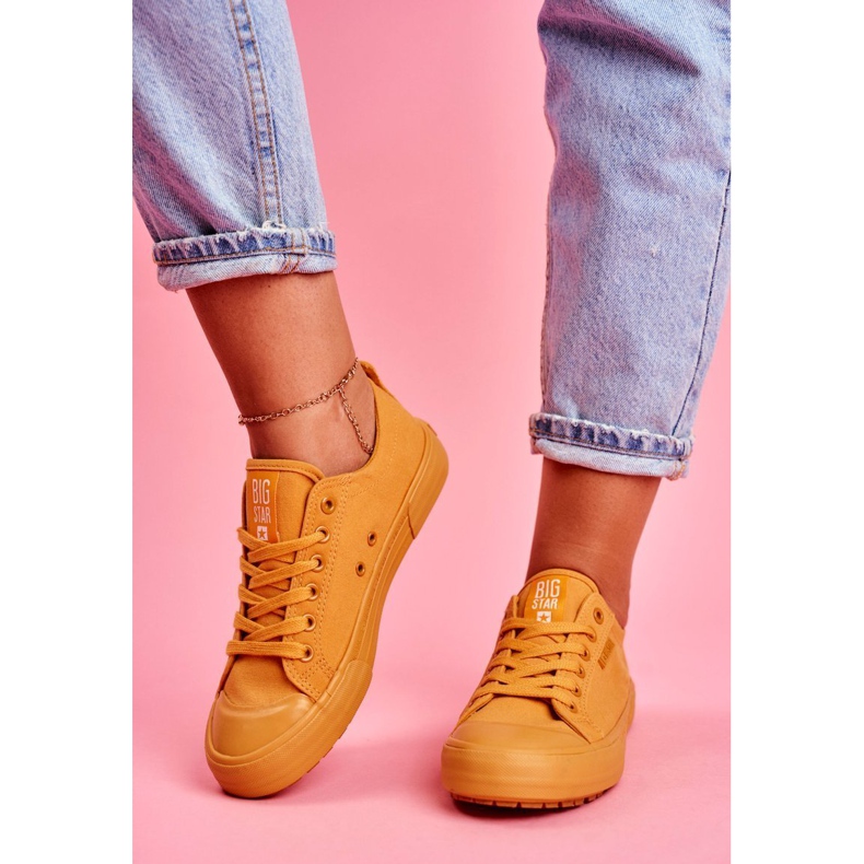 Zapatillas de Mujer Big Star Yellow FF274A086 amarillo 1
