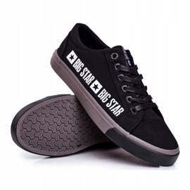 Zapatillas de Hombre Big Star Black FF174527 negro 6