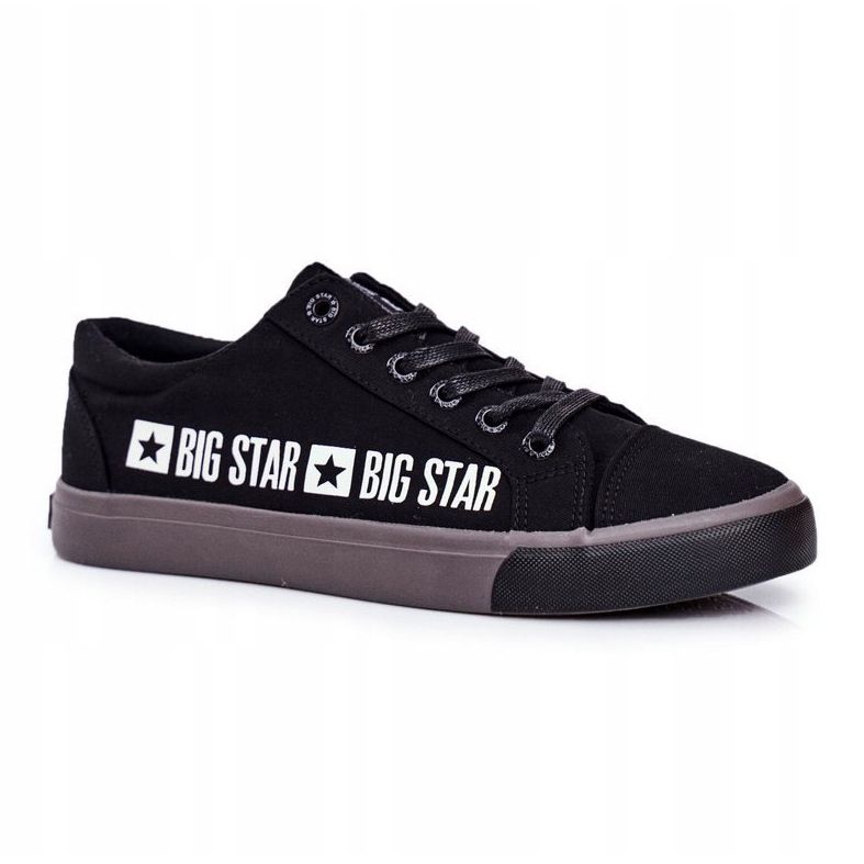 Zapatillas de Hombre Big Star Black FF174527 negro 1