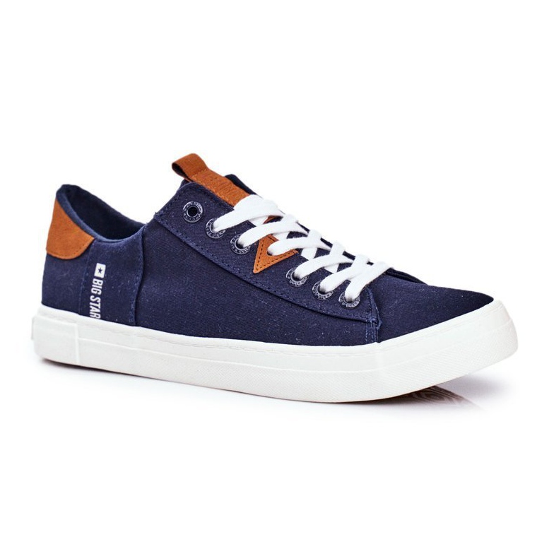 Zapatillas de Hombre Big Star Azul Marino FF174313 1