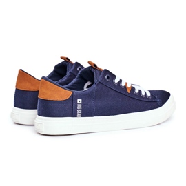 Zapatillas de Hombre Big Star Azul Marino FF174313 2