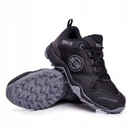 Zapatos de trekking para hombre Big Star High Outdoor Black FF174303 negro 4