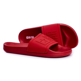 Pantuflas de Hombre Big Star Rubber Red DD174689 rojo 1 Pantuflas de Hombre Big Star Rubber Red DD174689 rojo 1