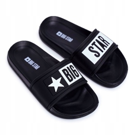 Pantuflas Negras Big Star Infantil y Juvenil DD374150 negro 3