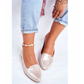 Bailarinas de Mujer Sergio Leone Beige Gold BL610 dorado 1