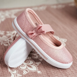 EVE Zapatillas de niños bailarinas Pink Bianka rosa 1