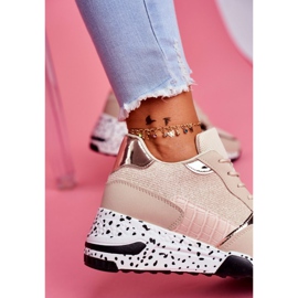 Calzado Deportivo Mujer Hidden Wedge Beige Mollen 3