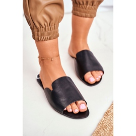 HAN Pantuflas de Mujer Planas Negras Mimios negro 1 HAN Pantuflas de Mujer Planas Negras Mimios negro 1