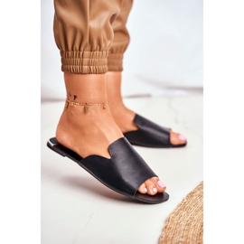 HAN Pantuflas de Mujer Planas Negras Mimios negro 3