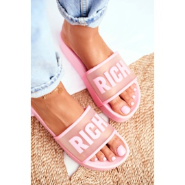 SEA Pantuflas De Mujer En La Plataforma Pink Rich rosado 4