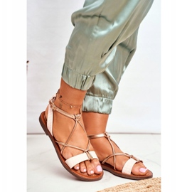 FW1 Sandalias Mujer Planas Rosa Alison rosado 2