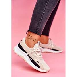 BUGO Zapatillas Deportivas Mujer Deportivas Beige Pamela 1