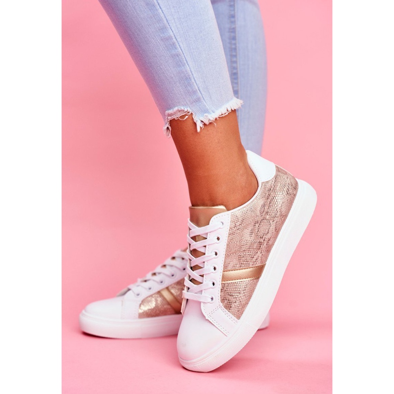 Zapatos Deportivos De Mujer Elegantes Amapola Blanca blanco 1