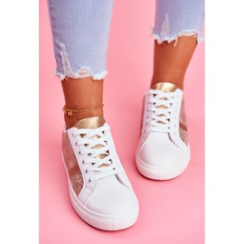Zapatos Deportivos De Mujer Elegantes Amapola Blanca blanco 2