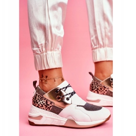 Moow Calzado Deportivo Mujer Sneakers Blanco Dorado Semper multicolor amarillo 5