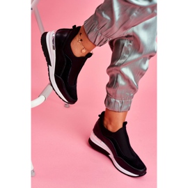 Vinceza Zapatos deportivos de cuero sin cordones para mujer Negro SG20-7769 Únase a nosotros 2 Vinceza Zapatos deportivos de cuero sin cordones para mujer Negro SG20-7769 Únase a nosotros 2