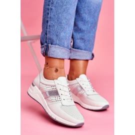 EVE Zapatos Deportivos Mujer Piel Blancos 1793 Miss You 3