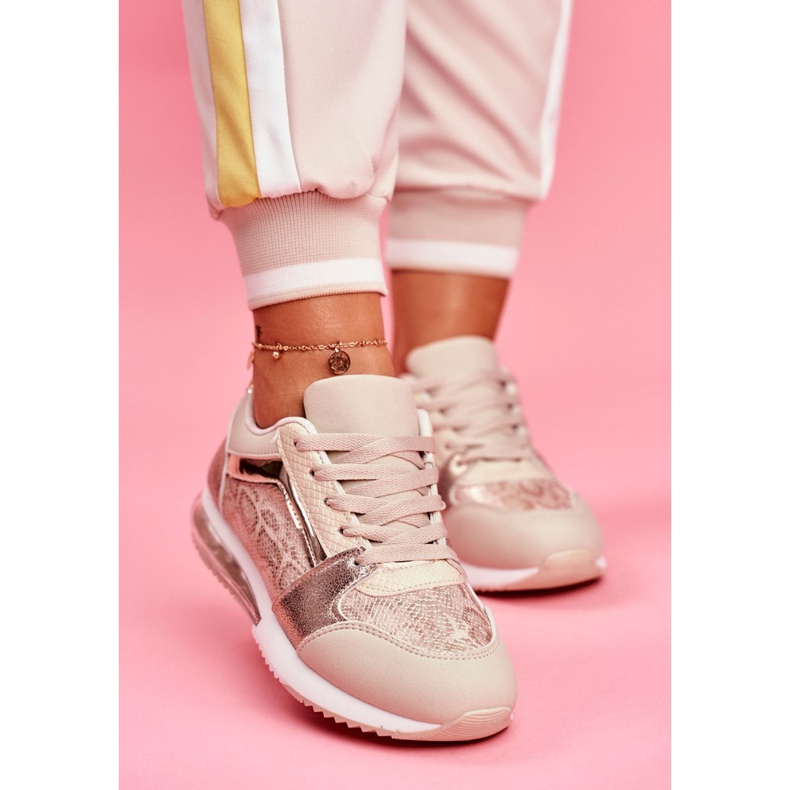 SEA Zapatillas Deportivas De Mujer Deportivas Beige Helly 1