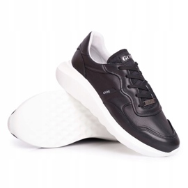 GOE Zapatillas Deportivas Hombre Piel Negra FF1N3008 negro 3