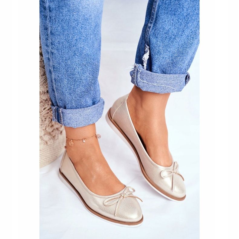 Bailarinas Mujer Sergio Leone Gold BL612 dorado 2