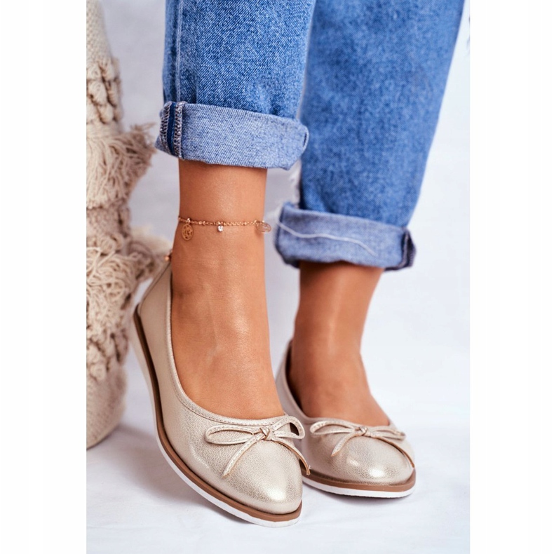 Bailarinas Mujer Sergio Leone Gold BL612 dorado 1