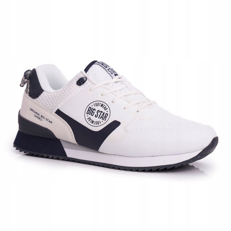 Zapatos Deportivos Hombre Big Star White FF174204 blanco 1