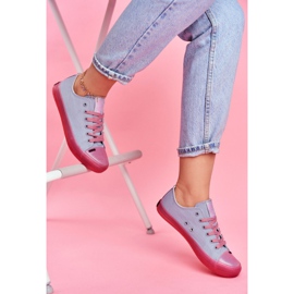Zapatillas de mujer Big Star Blue Pink FF274260 azul rosado 1