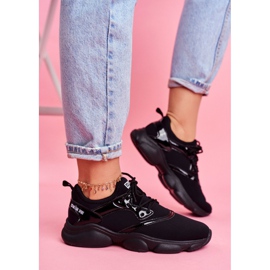 Zapatos Deportivos De Mujer Sneakers Big Star Black FF274932 negro 2