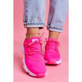 Zapatos Deportivos De Mujer Zapatillas Big Star Neon Pink FF274931 rosa 2
