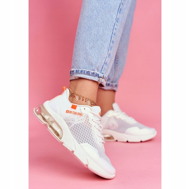 Zapatos Deportivos De Mujer Sneakers Big Star White FF274945 blanco 1