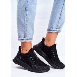 Zapatos Deportivos De Mujer Sneakers Big Star Black FF274962 negro 1